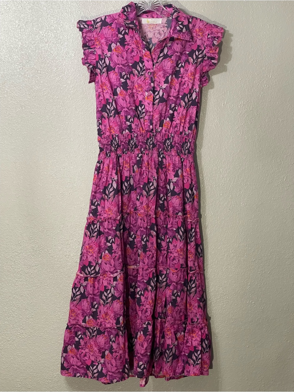 Bindu Midi Dress - Size XS